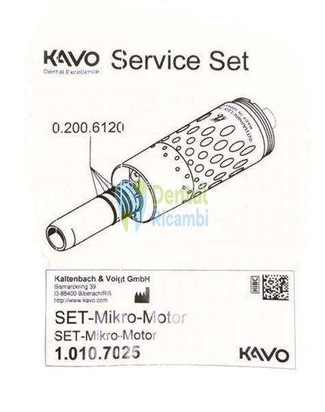 Picture of KAVO micromotor O-Ring kit ( 1.010.7025 )